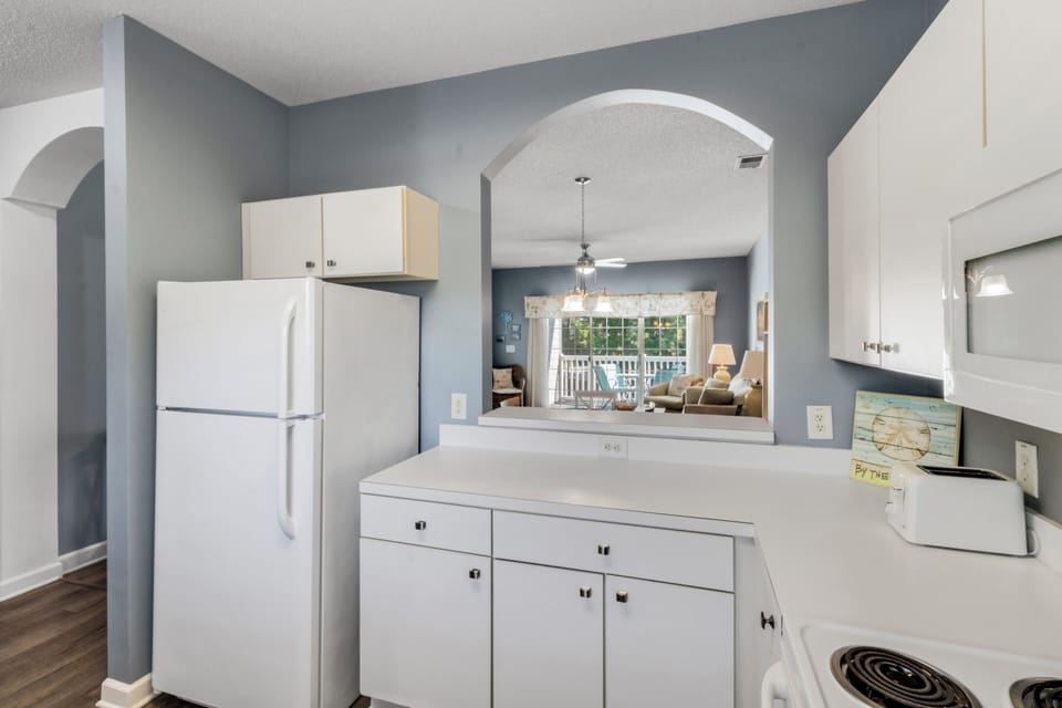 View of Condo from Kitchen