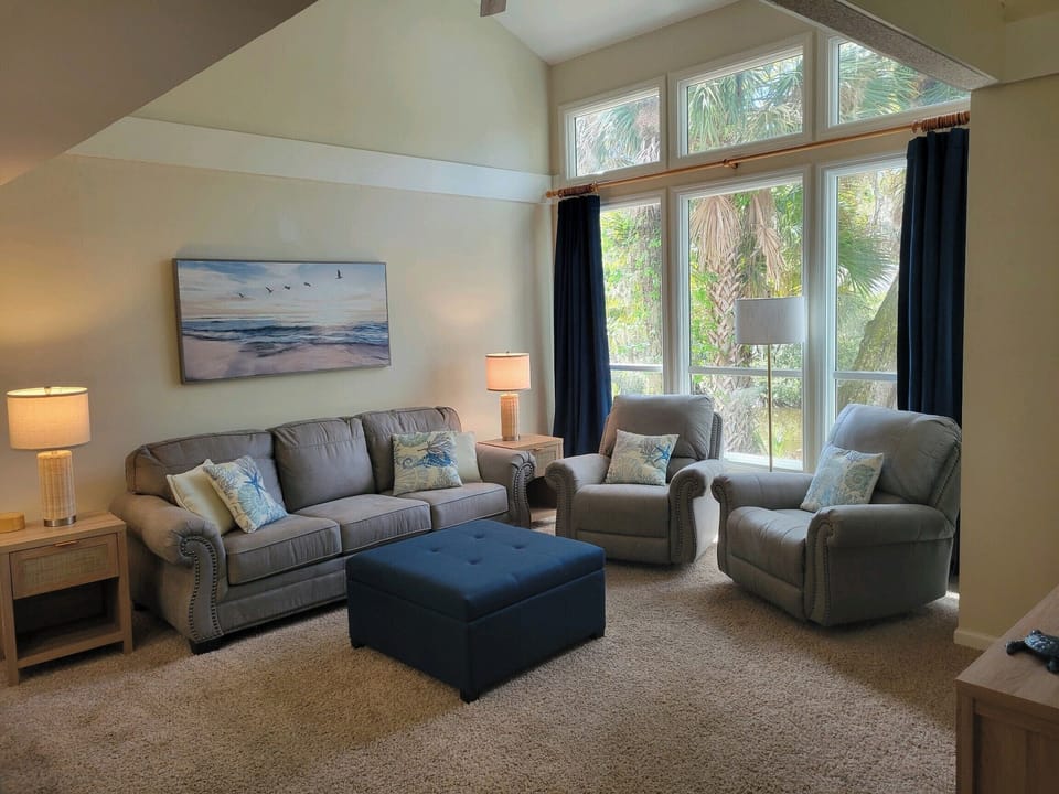 Living room - queen size sofa bed 