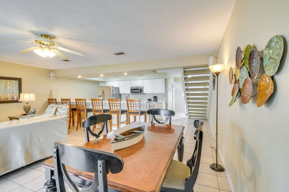 Dining Area | Dishware & Flatware | 1st Floor