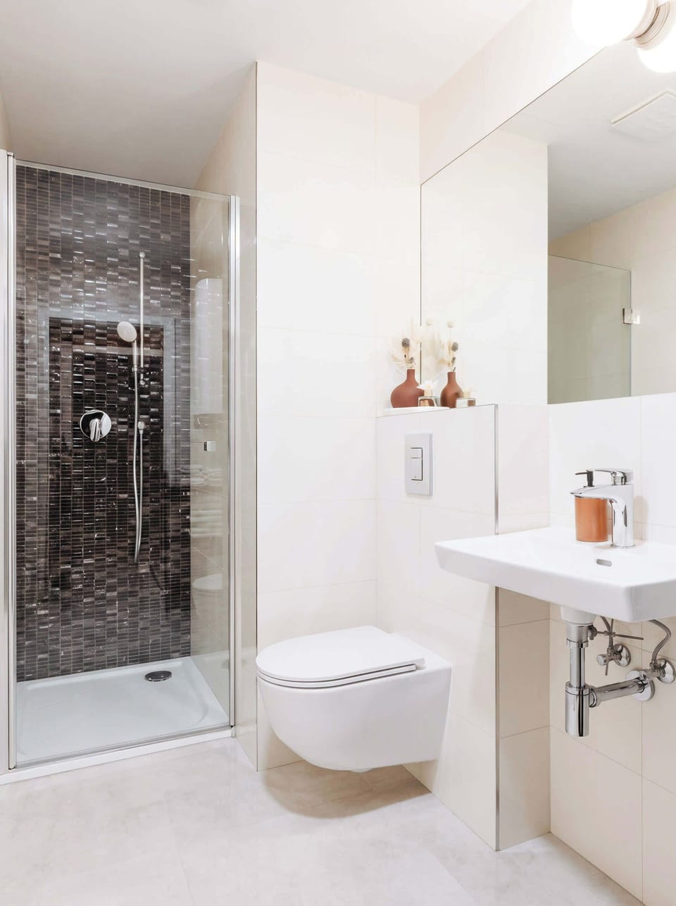 Bathroom with shower and toilet