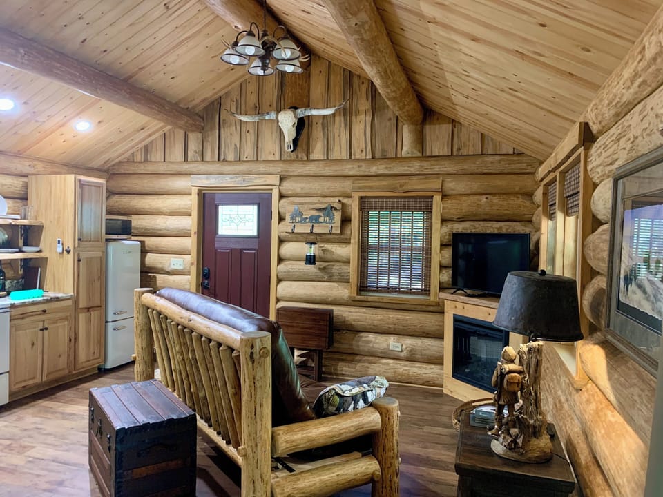 Open concept living area