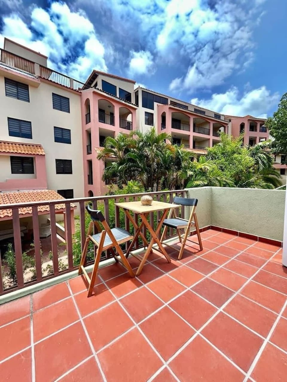 The balcony is such a dream, a serene oasis that invites you to escape the hustle and bustle of daily life.