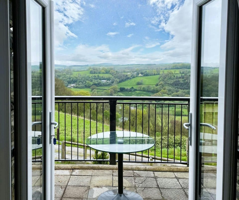 View from the patio doors