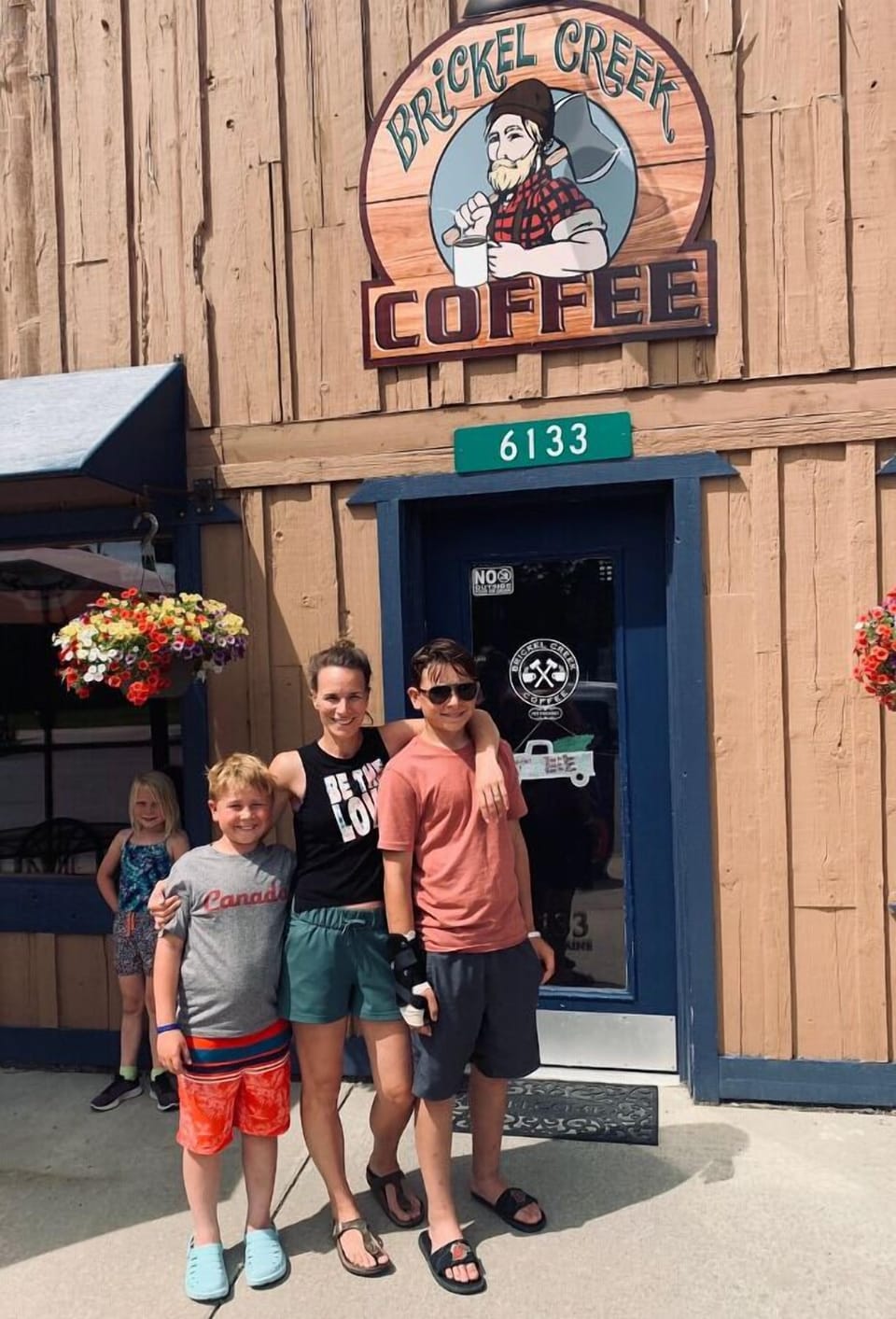 Brickel creek the cute local coffee shop 1 minute away