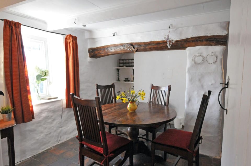 Dining table with four chairs