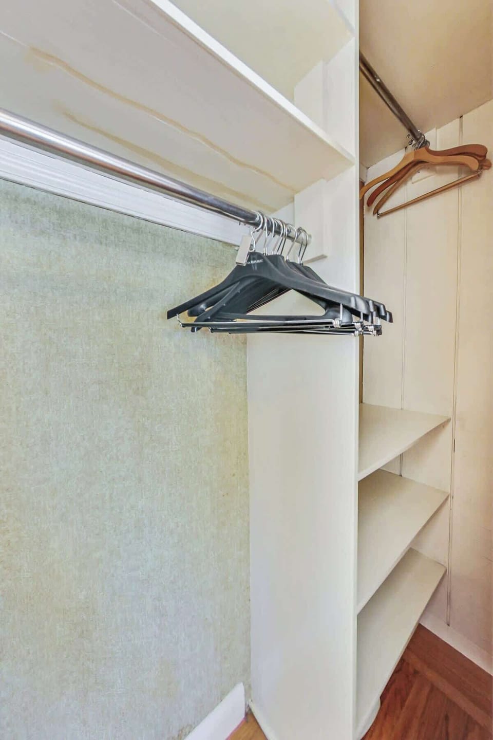 Plenty of closet space