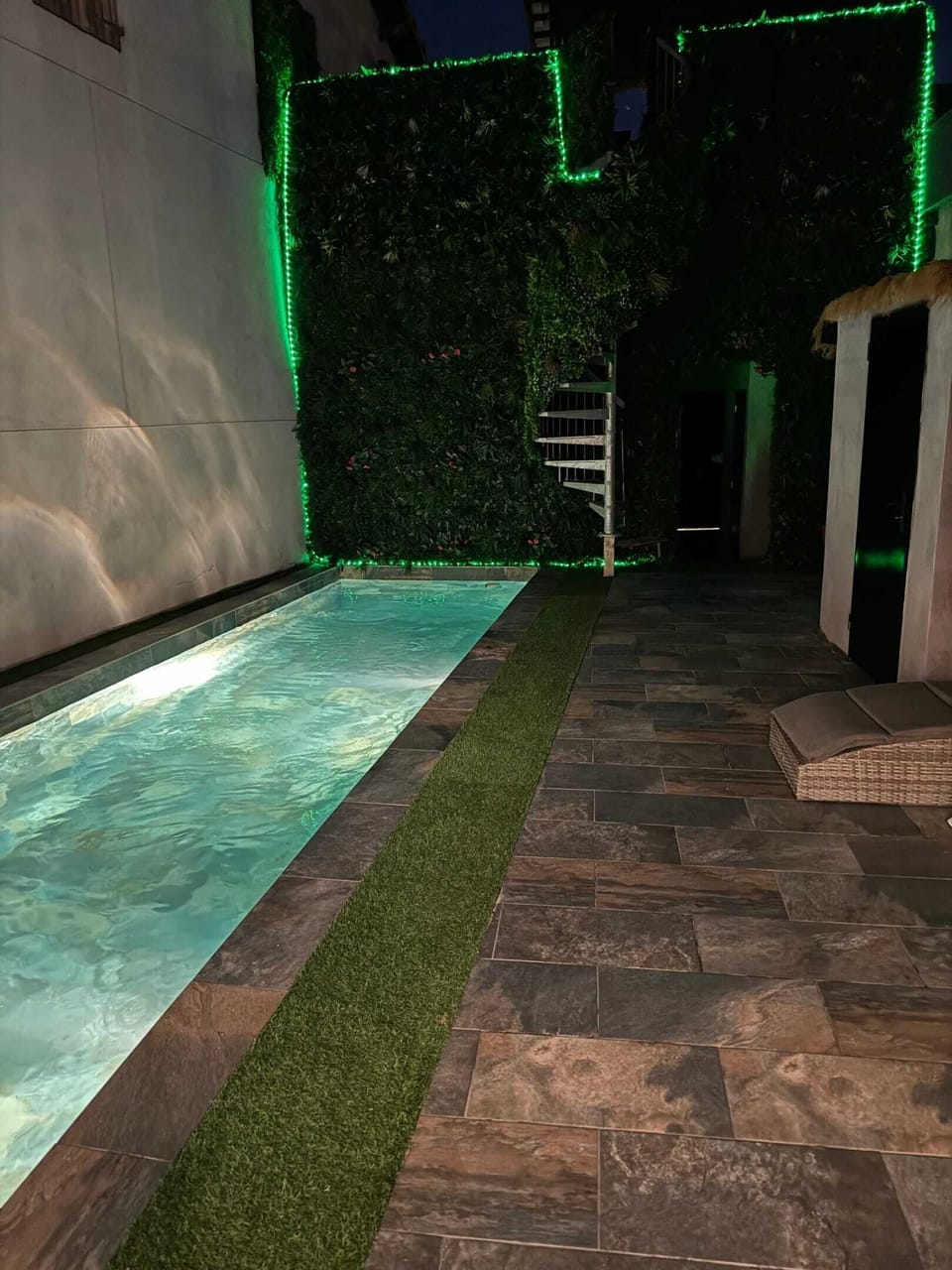Swimming pool view
