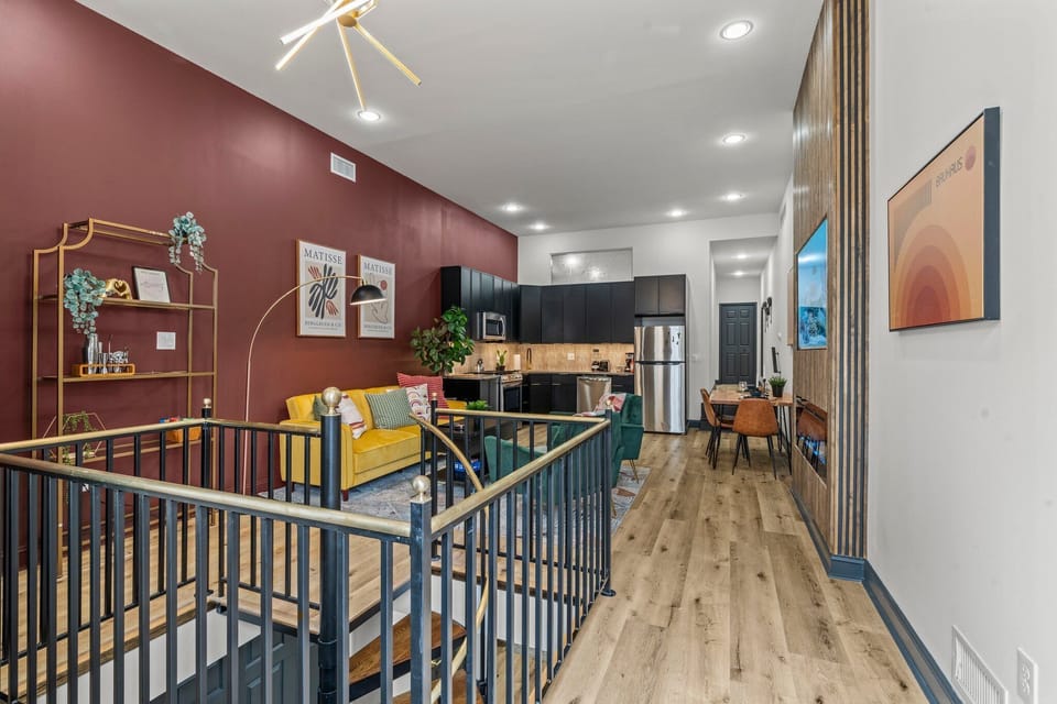Discover a harmonious blend of elegance and comfort in this sophisticated living area. Appreciate the spacious layout, chic furnishings, and delightful touches that create a warm and inviting atmosphere for relaxation and socializing.