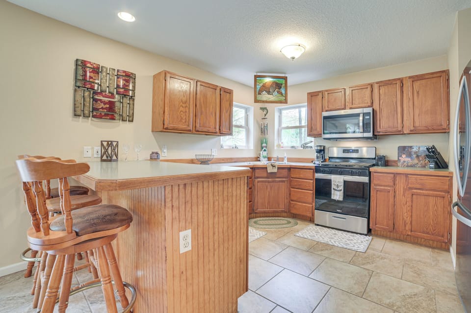 Kitchen | 1st Floor | Drip Coffee Maker & Coffee | Toaster | Blender | Crockpot