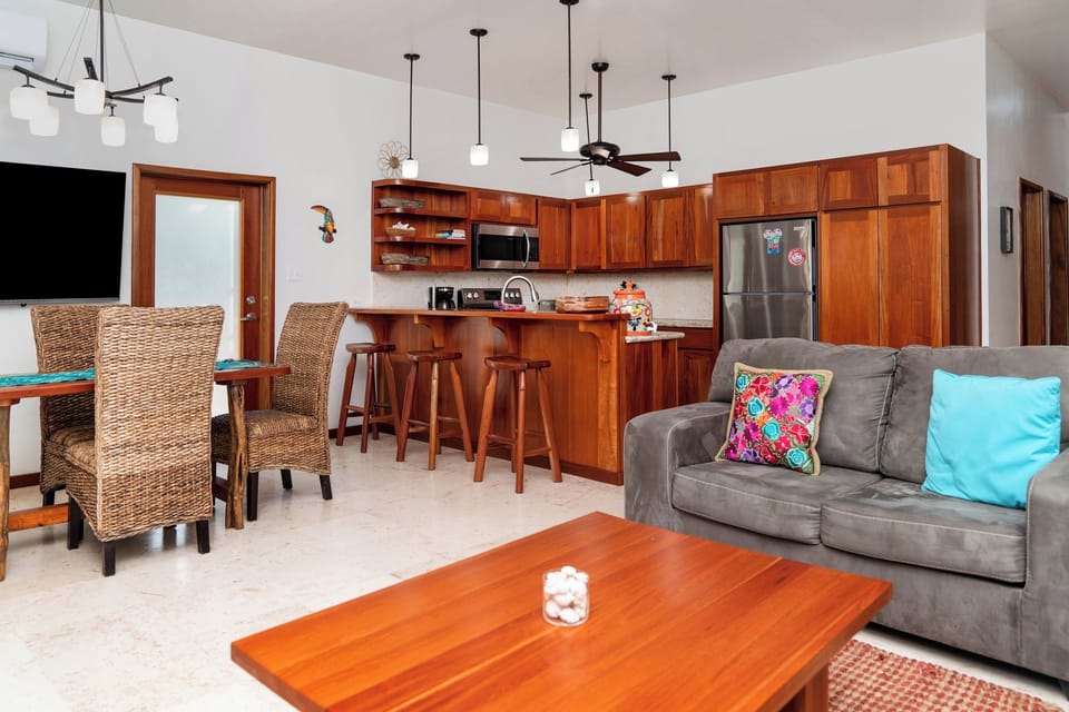 Open floor space