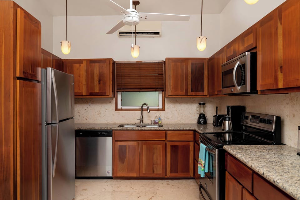 Stocked kitchen