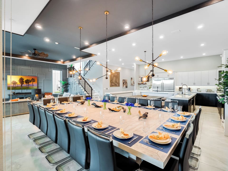 With a large kitchen and plenty of dining space to make memories with everyone at the table