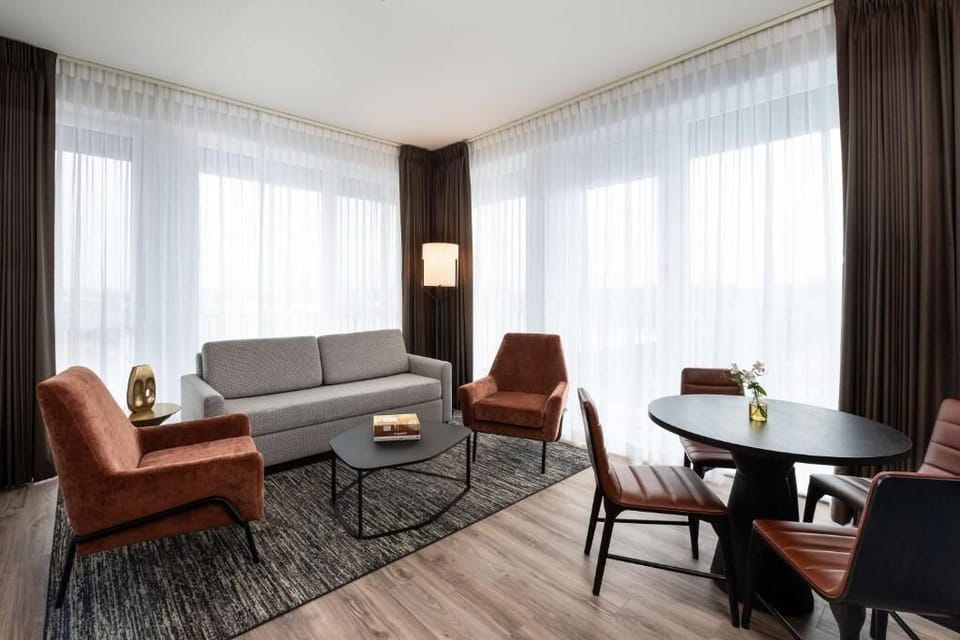 Living and dining area