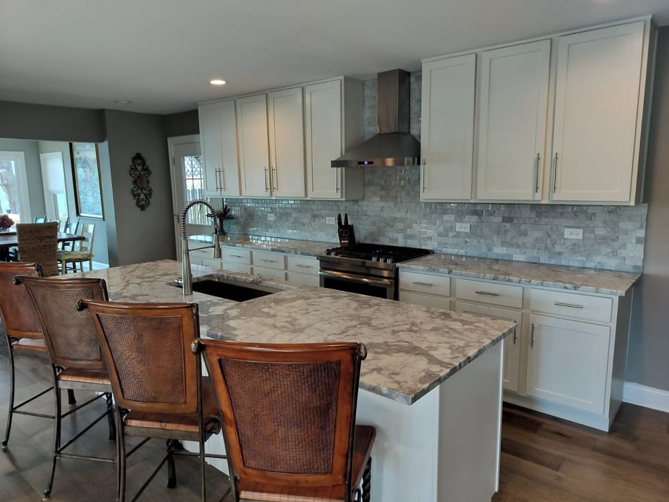 huge gourmet kitchen