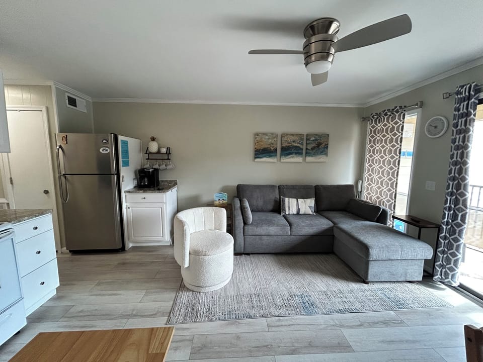 Brand new couch, chair and carpet in March 2026