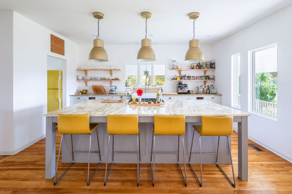 Stylish Kitchen with Espresso machine