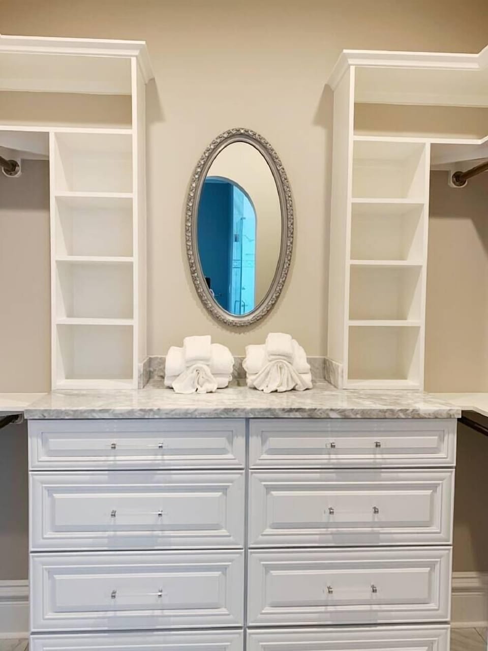 Downstairs Master Bedroom Walk In Closet