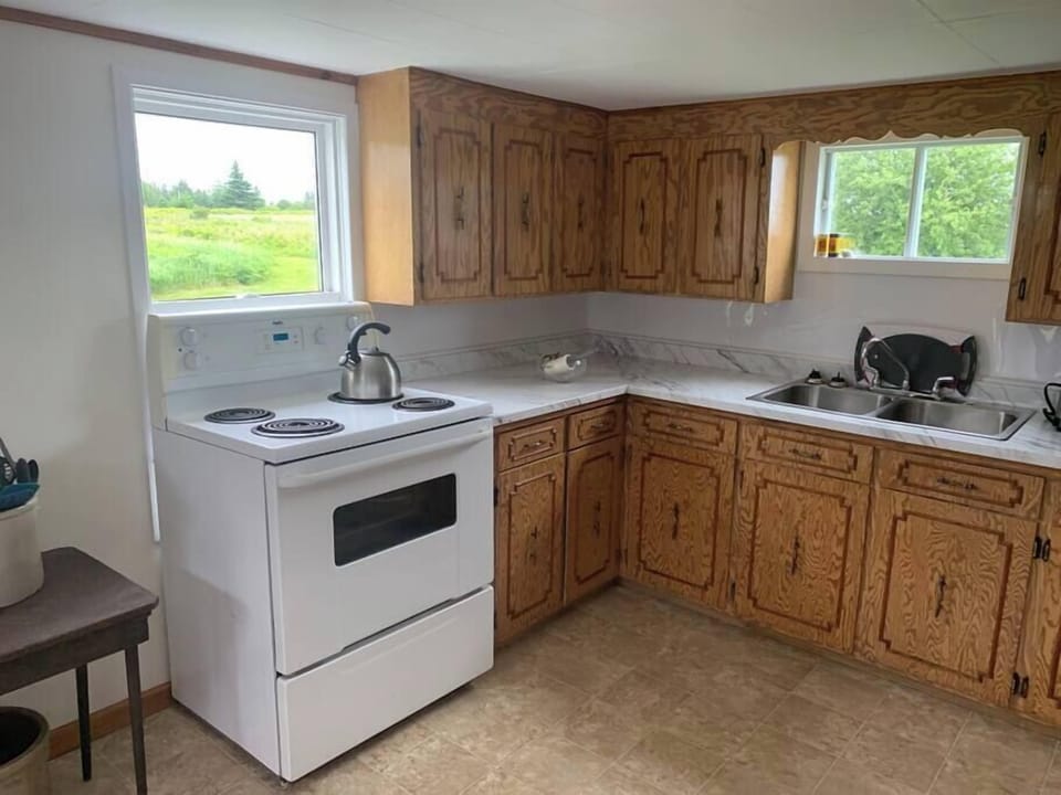 stacked kitchen