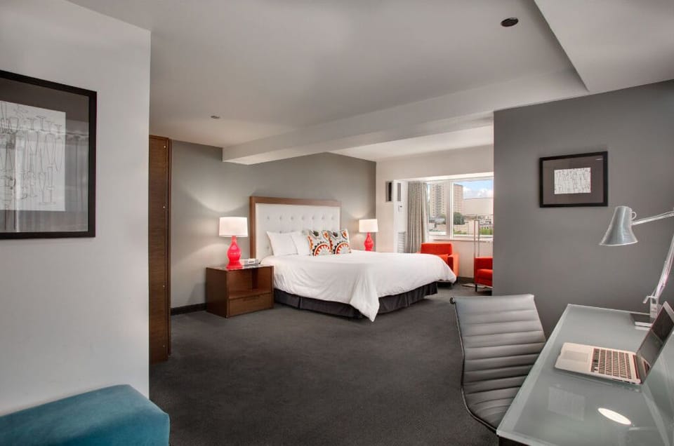 Experience ultimate comfort in this spacious, elegantly designed room featuring modern amenities and a stylish workspace—perfect for both business and leisure travelers.