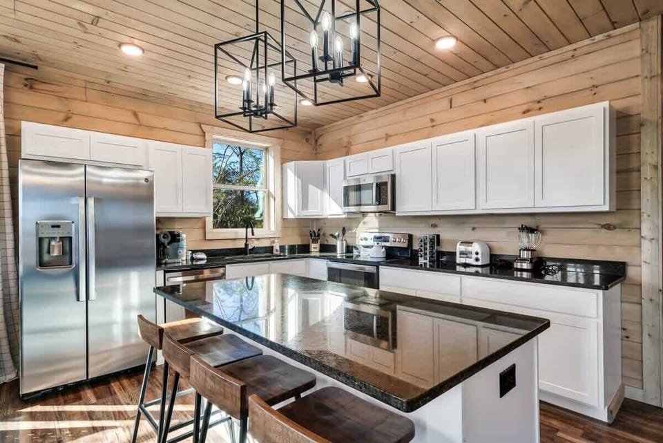 Your fully stocked kitchen. Ready for those large gatherings.