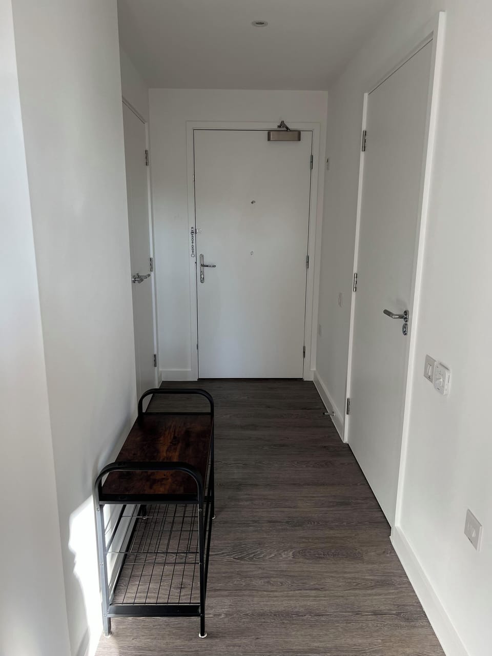 entrance hallway, shoe rack
