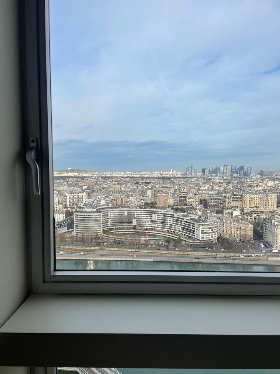 Amazing views over the Seine