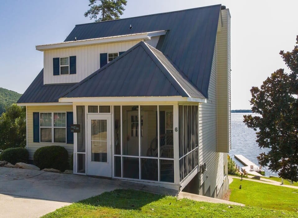 Side view of home