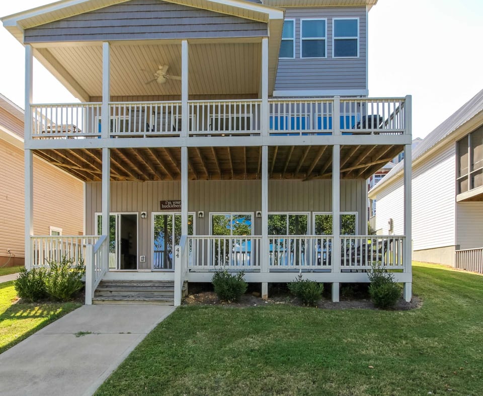 Back View of Home