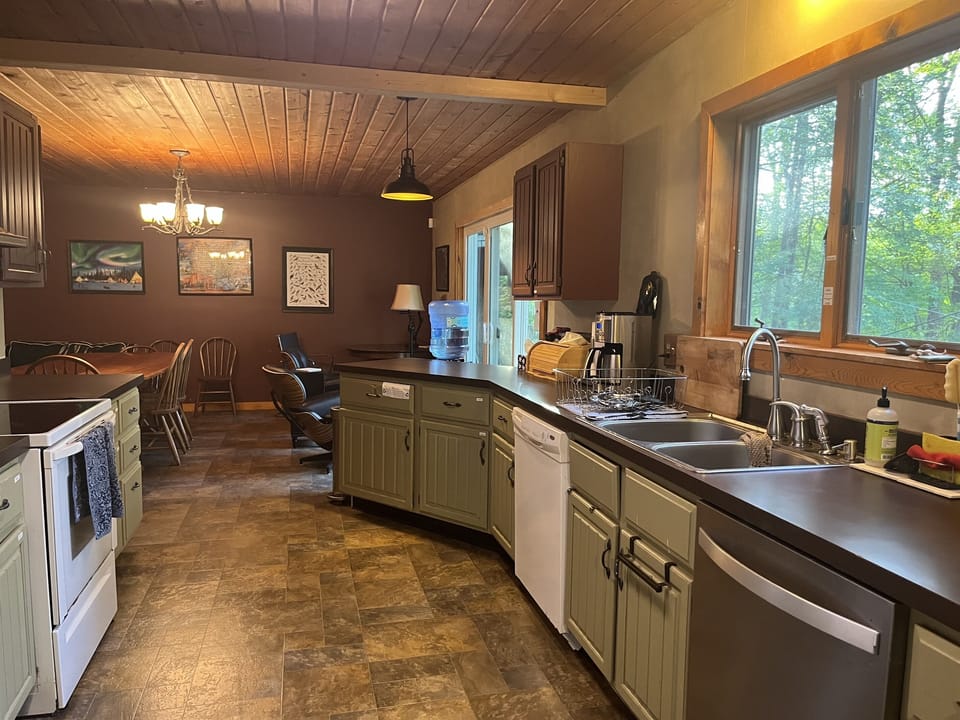 Our kitchen has everything you need to prepare a feast