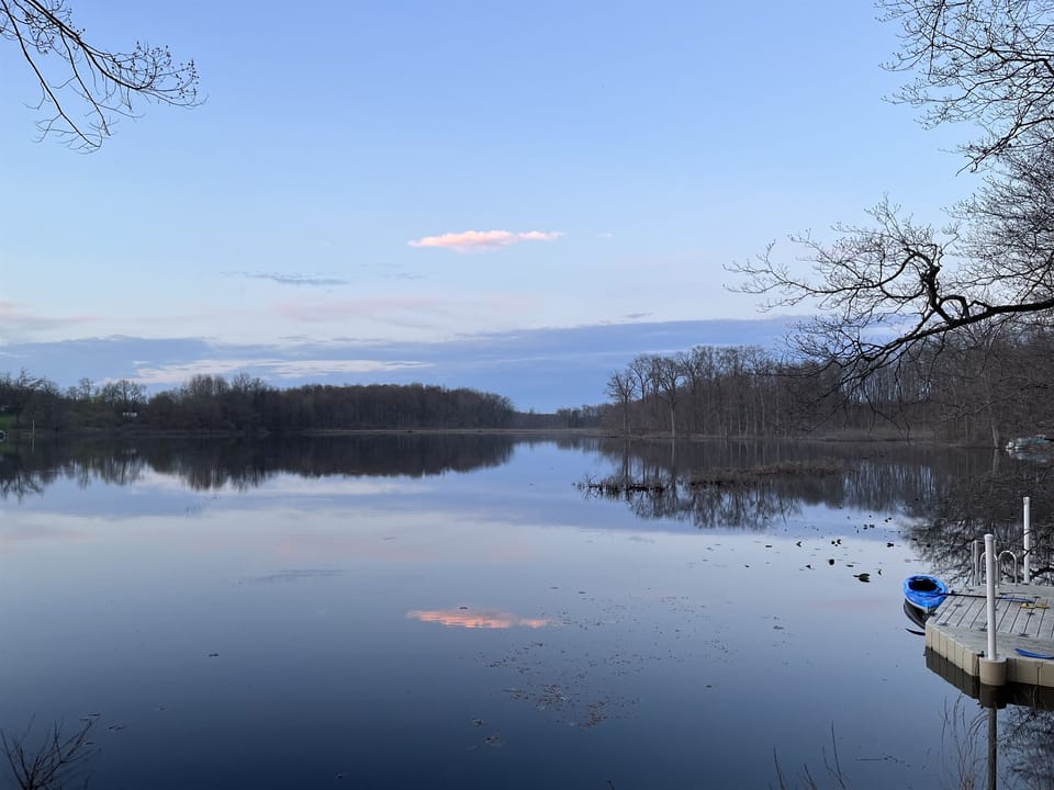 Sunrise on Little Pine Lake