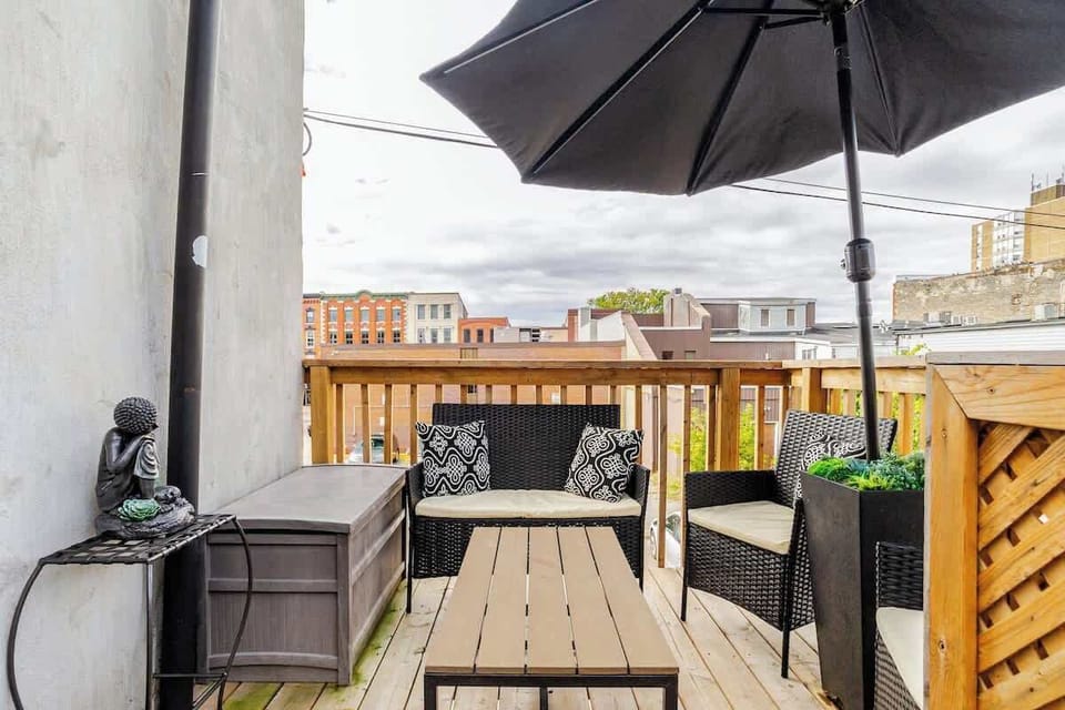 Perfect for morning coffee or an evening glass of wine—your own outdoor lounge awaits.