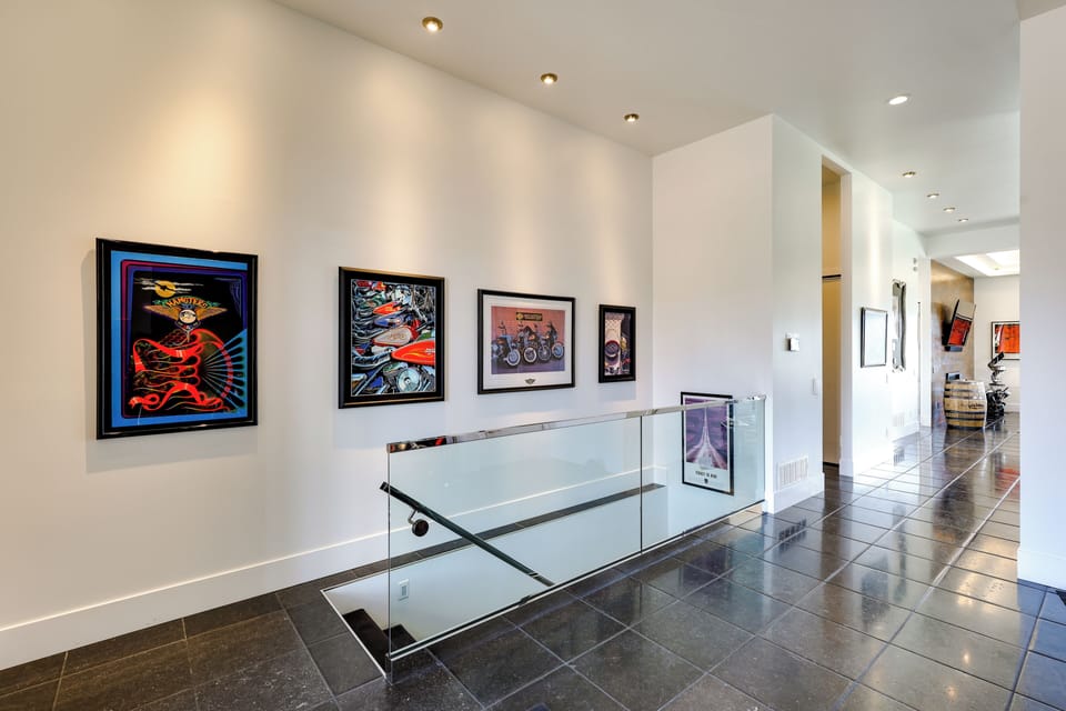 Stairs to Basement Level