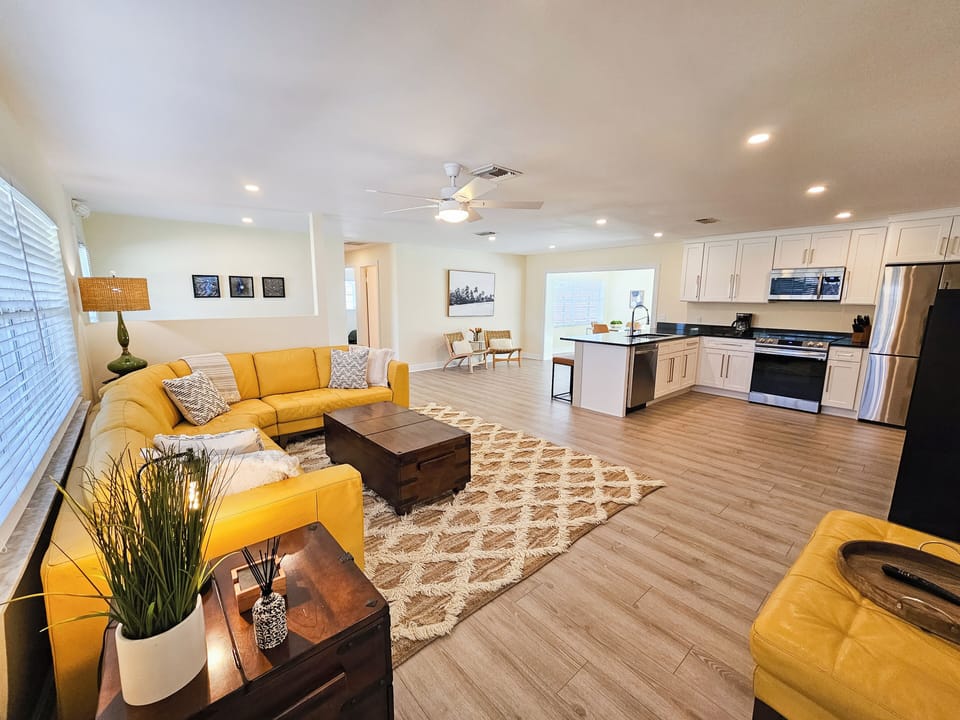 From the Living Room, to the Kitchen, to the Dining Room- You'll Love the Open Flow of the House