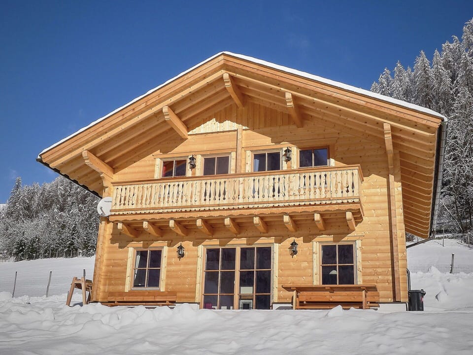 Sky, Window, Snow, Building, Tree, House, Wood, Slope, Larch, Siding