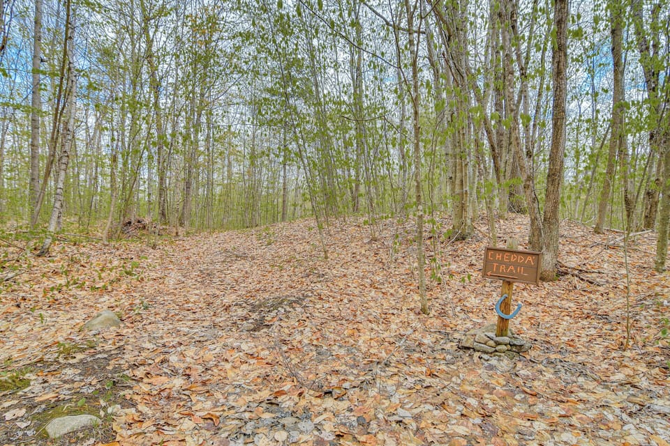 Cabin Exterior | Hiking Trail Access On-Site