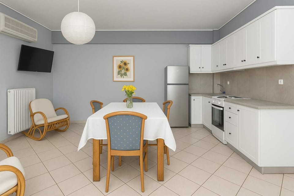 Fully equipped kitchen