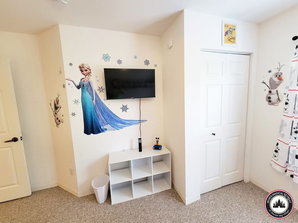 Smart TV with Disney+.