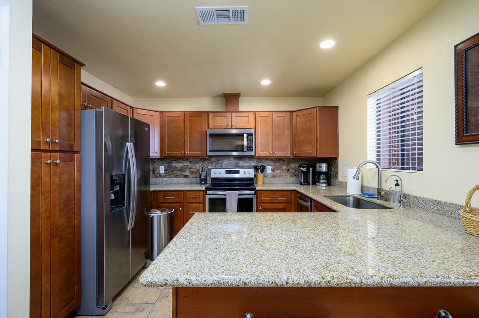 Newly updated kitchen