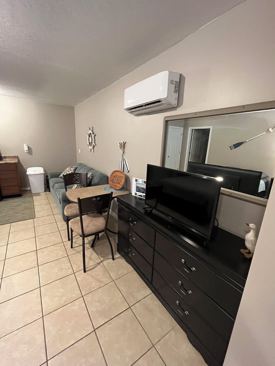 Old sofa has been removed—will get photos updated soon!