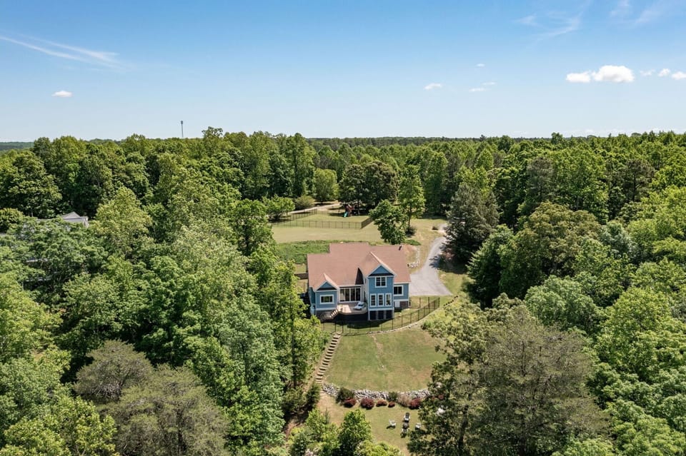 Home on over 9 acres