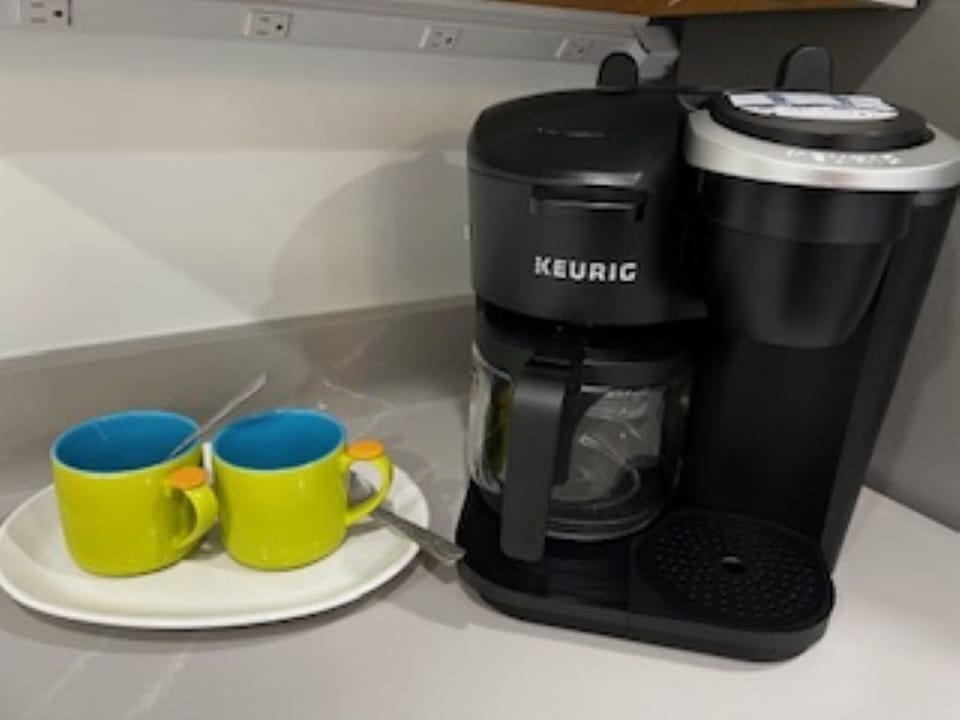 one of 3 coffee makers at Blueberry Dunes