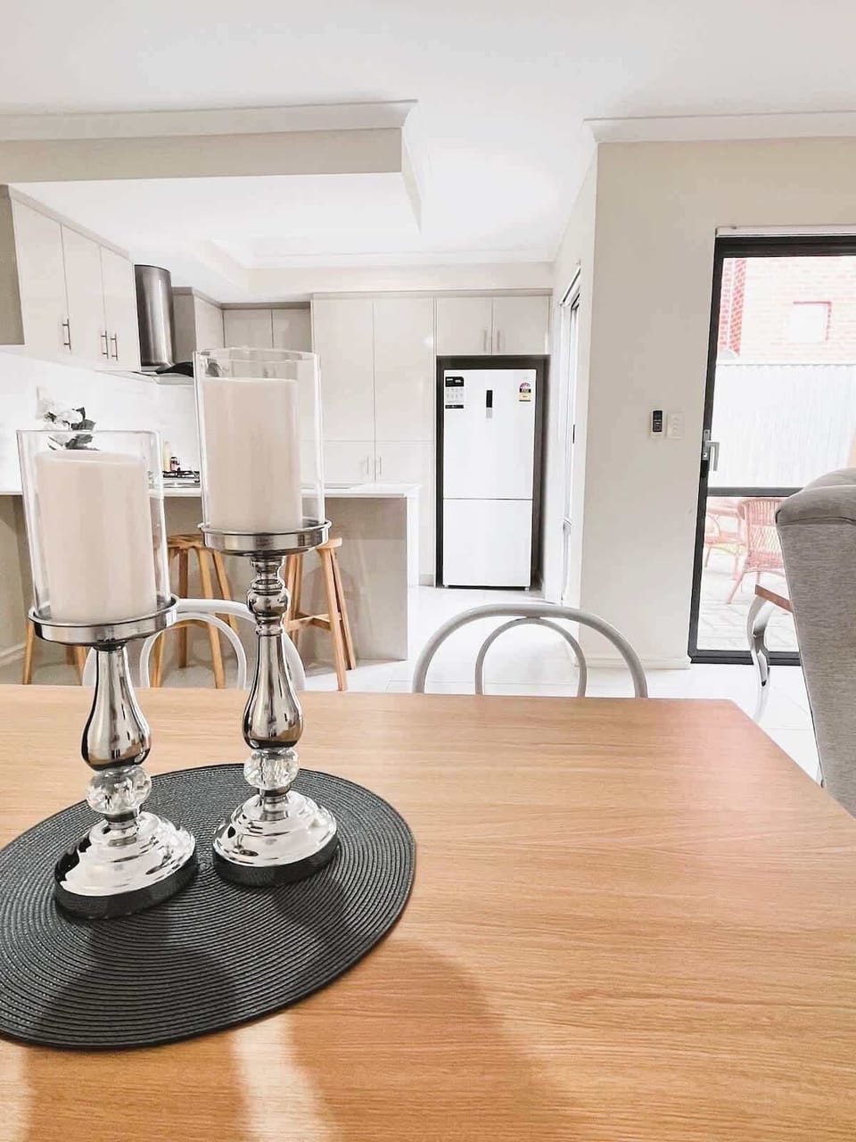 Gather around! This bright and inviting dining space is ready for your meals and memories.