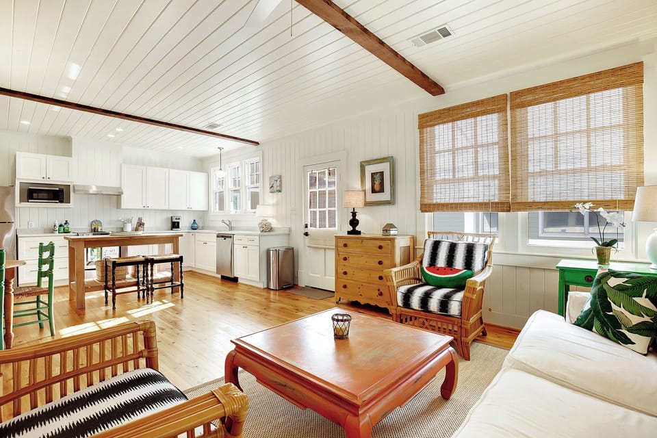 Living Room opens into the kitchen