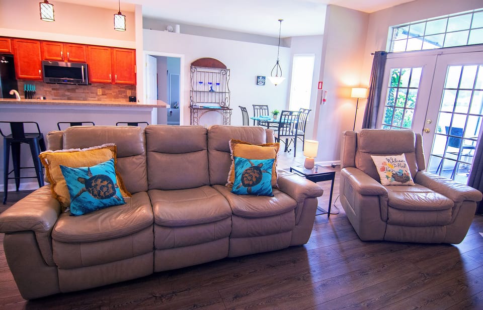 The Family Gathering - Comfortable Electric Reclining Couch and Chair