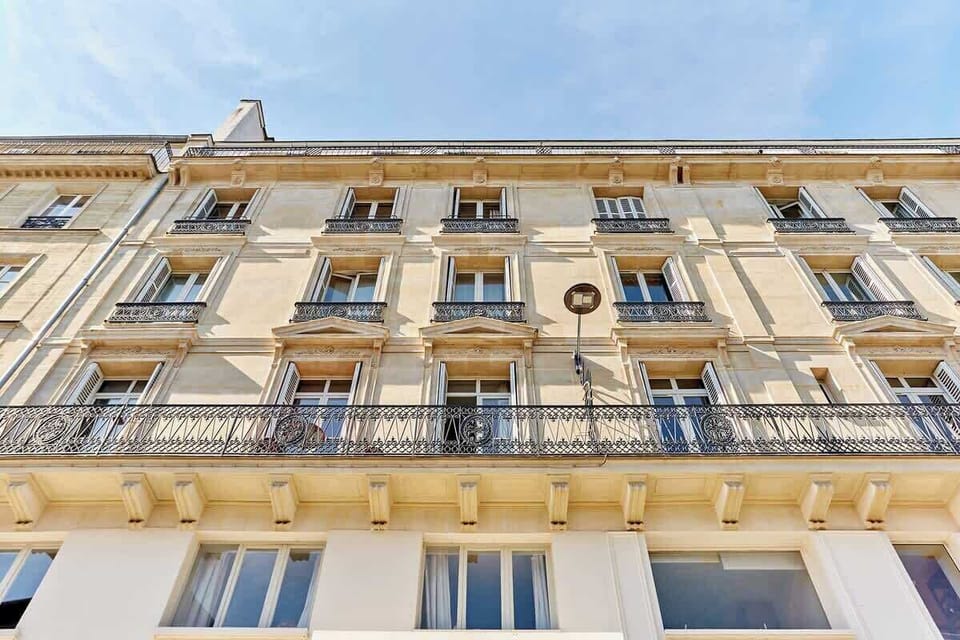 façade de l'immeuble