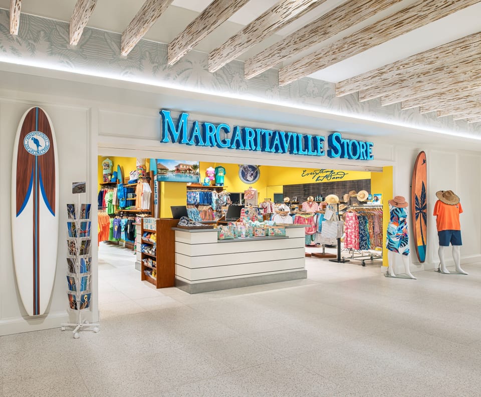 Browse beach essentials and souvenirs without leaving the resort.