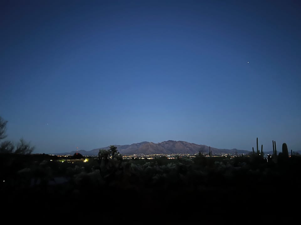 City view from the front porch