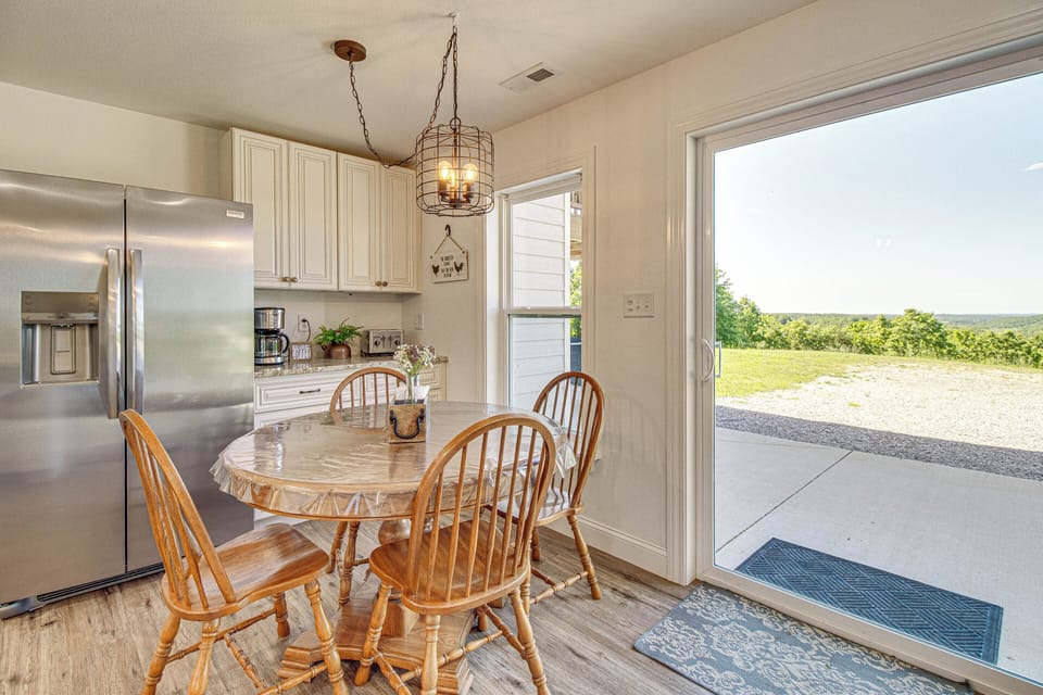 Dining Area | Dishware/Flatware Provided | Access to Patio