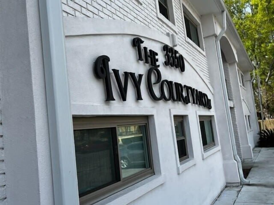 Our building is called The Ivy Courtyard on Wyoming St