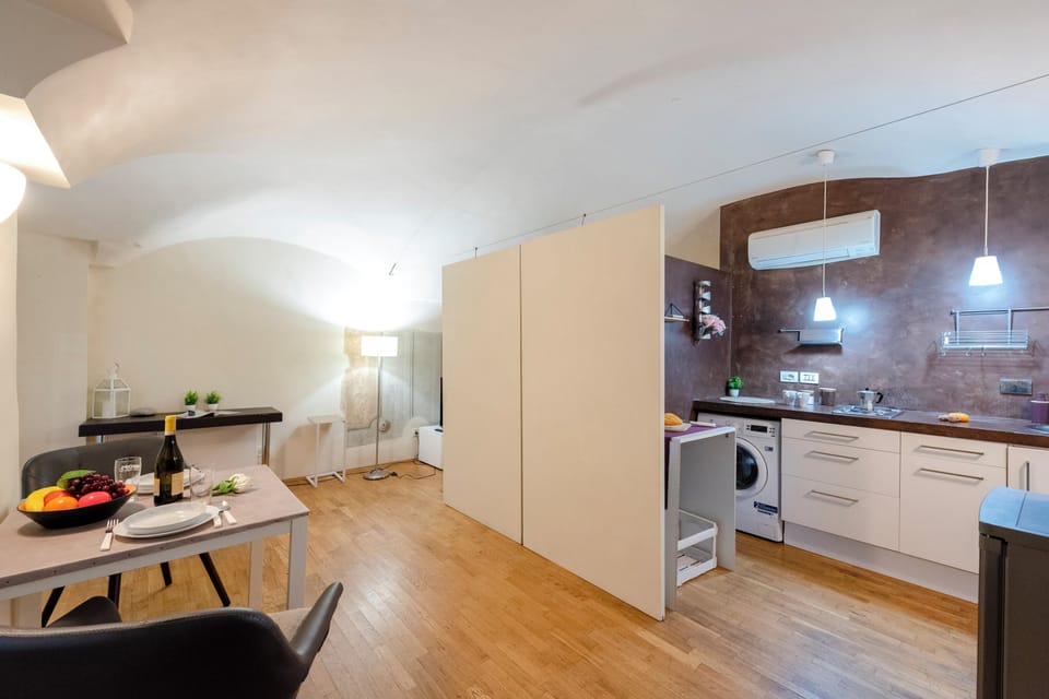 Kitchen and dining area